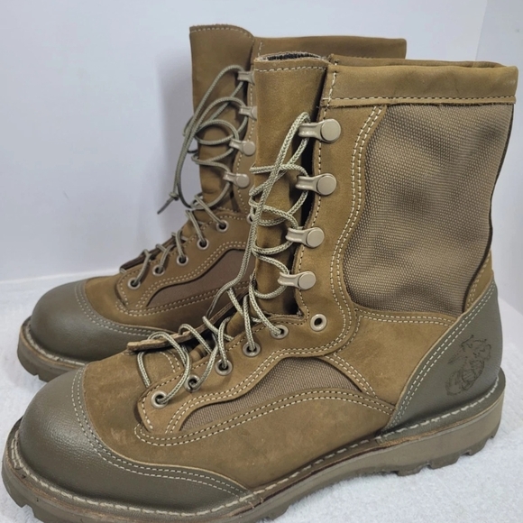 Danner Brown and Olive Tactical Boots - Picture 1 of 15